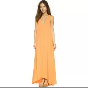 FlynnSkye maxi dress in tangerine new w/out tags!